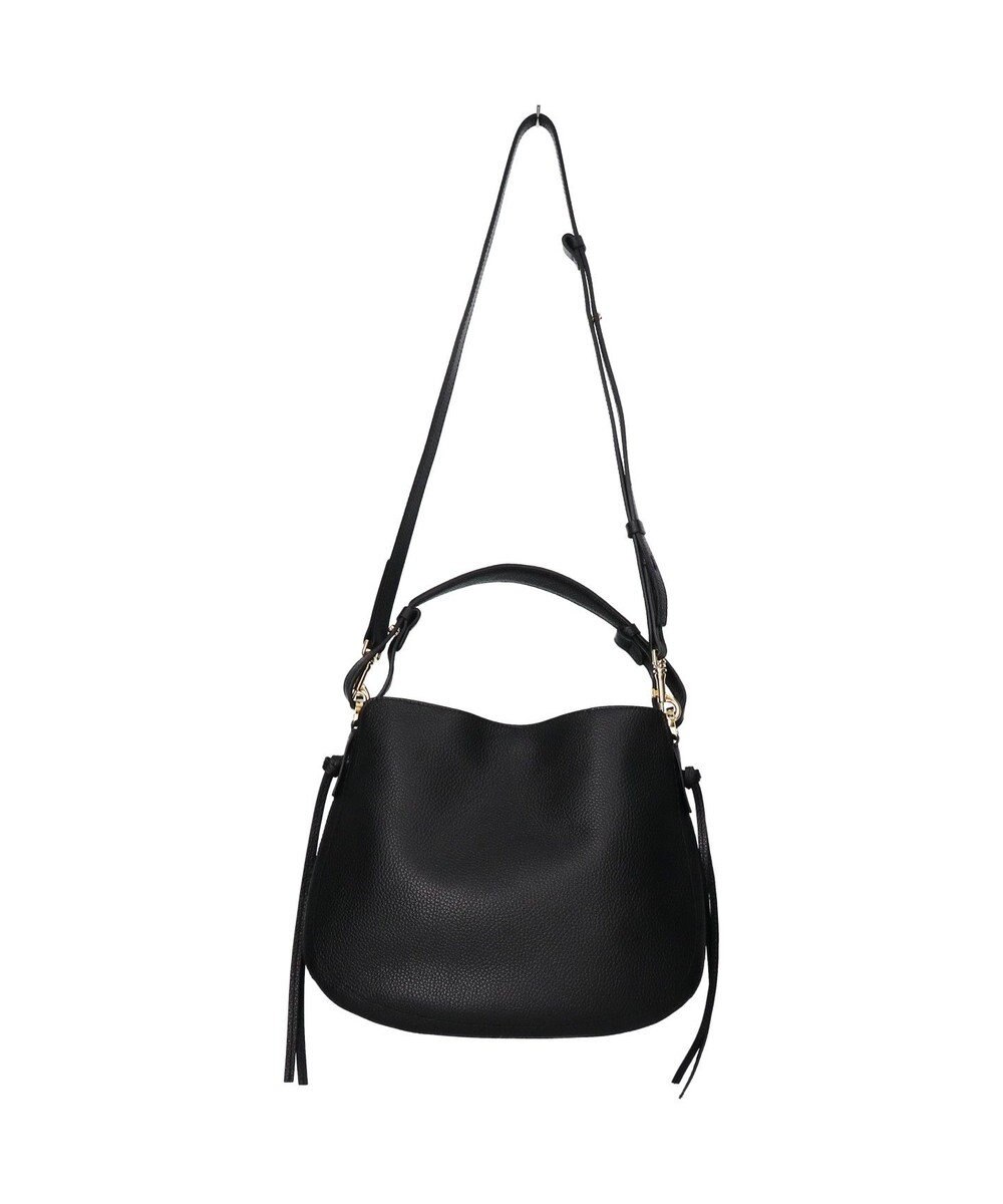 INTER-CHAUSSURES 【LORISTELLA】シュリンクレザーハンドバッグ 