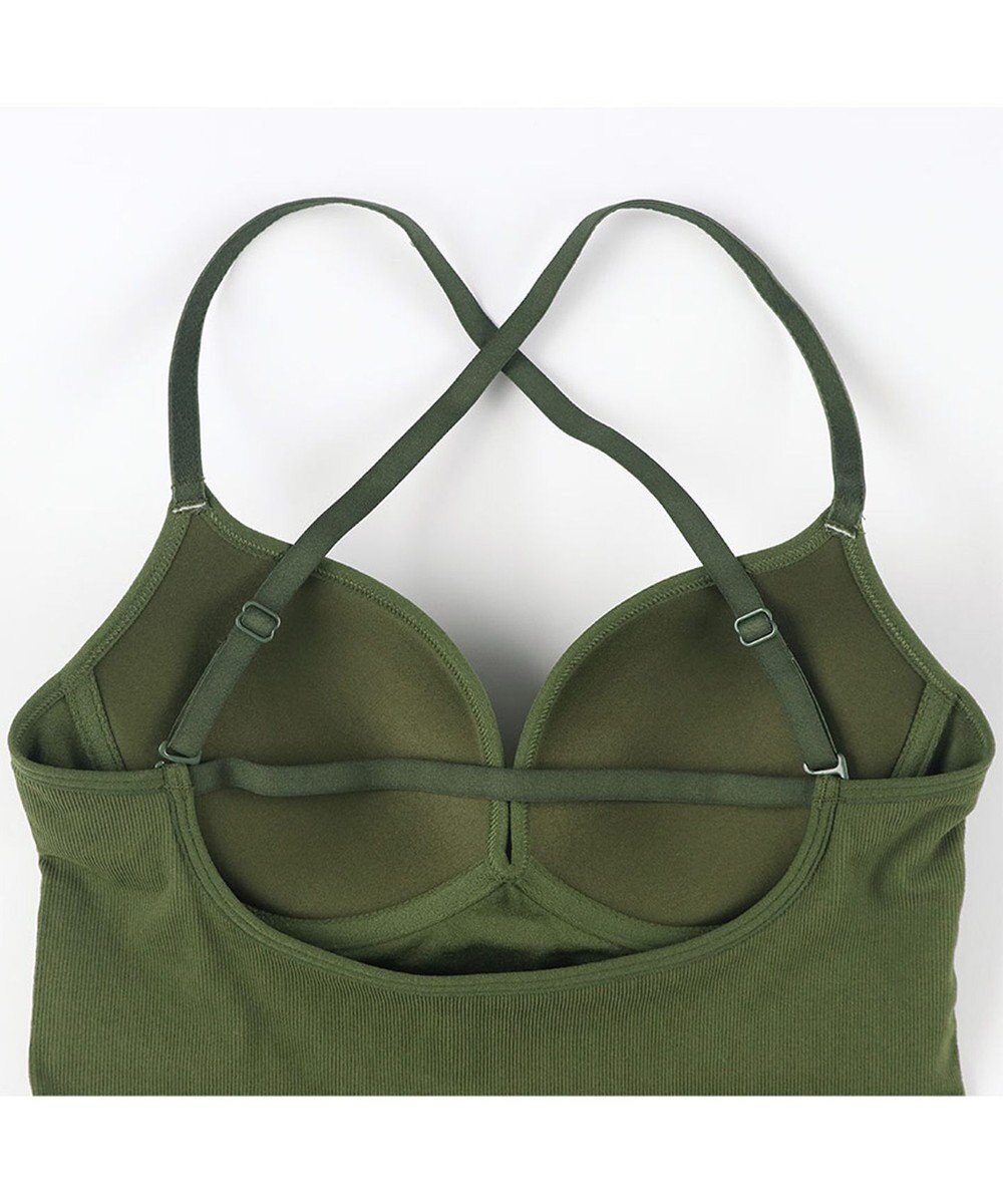 WACOAL 【GOCOCi ゴコチ】 カップ付きインナー ぴったりフィット ズレにくい 洗濯機洗い可能(ネット使用) ブラキャミソール ブラトップ レディース ノンワイヤー UGG122 /ワコール 