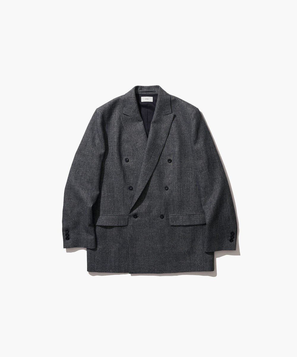 ATON LINEN WOOL TWILL | ダブルジャケット 