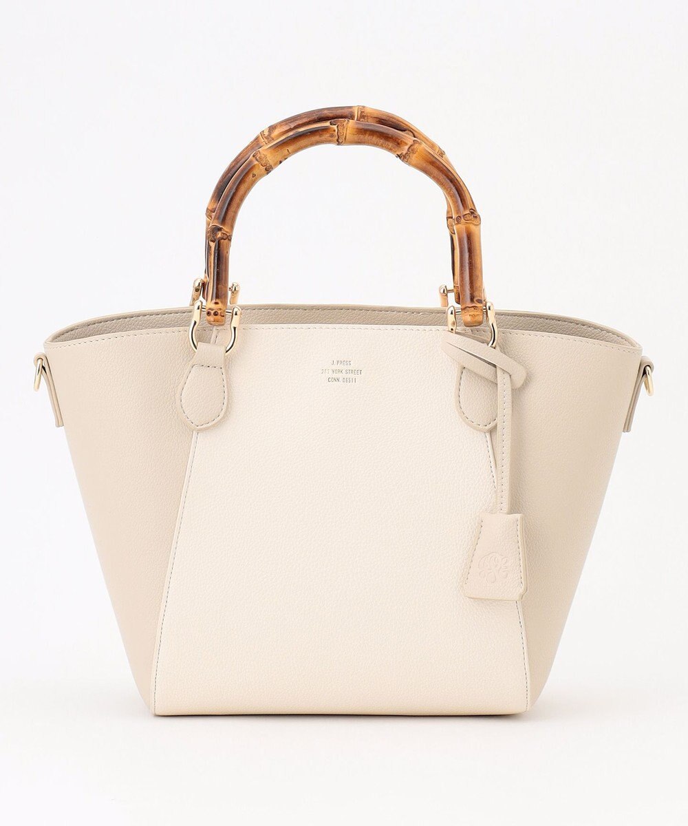 J.PRESS LADIES 【2way】バンブー バッグ 
