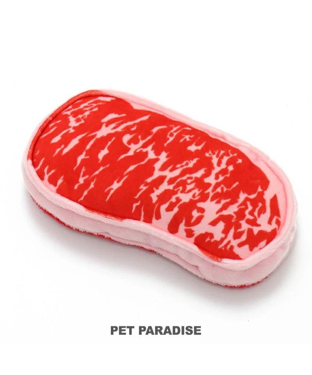 PET PARADISE ペットパラダイス 犬 おもちゃ 霜降り ステーキ 茶系