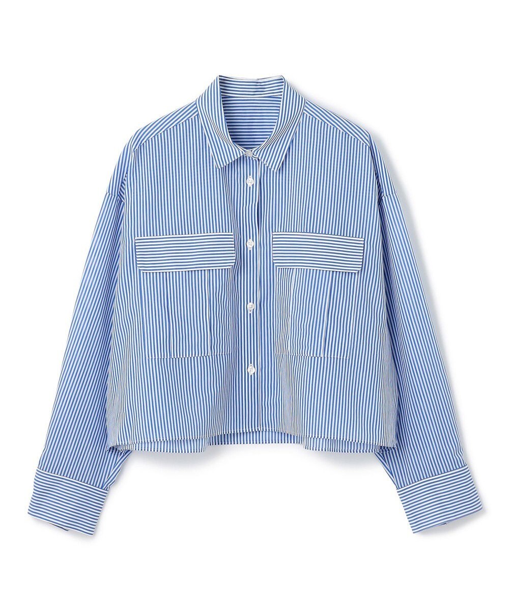 UNFILO シアークロップドシャツ 