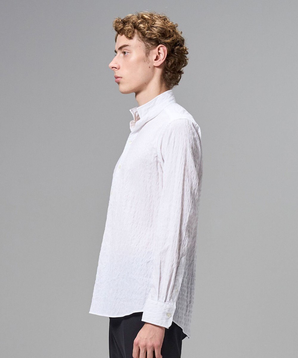 JOSEPH HOMME 新柄【オリジナル素材】ラティスジャガードストレッチ　ウィングカラーシャツ 