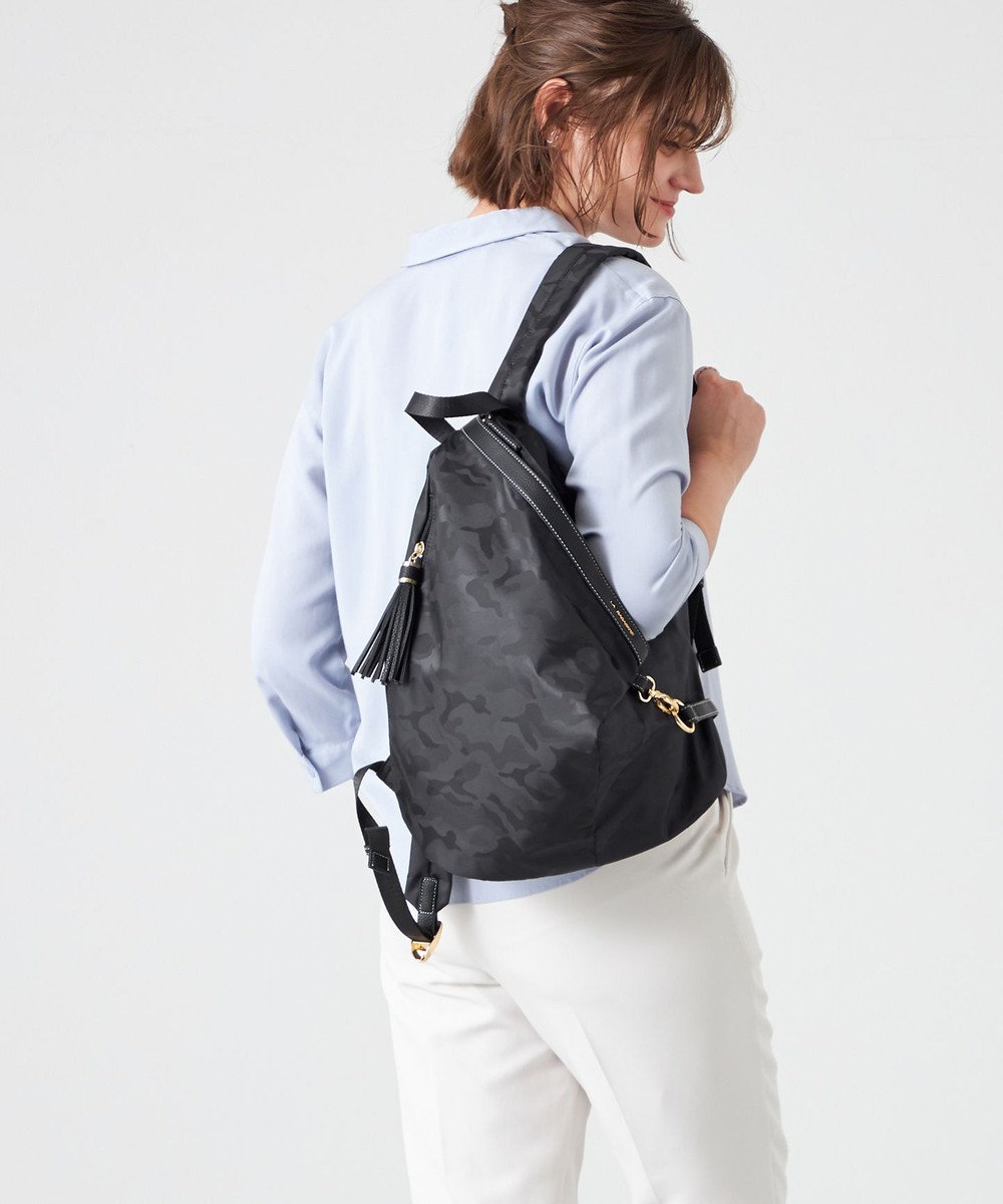 LA BAGAGERIE ジャカードスマートリュックサック 