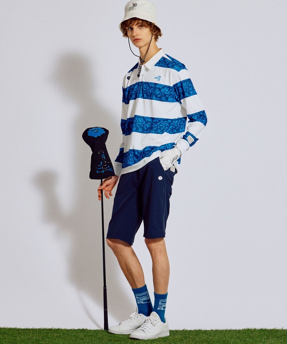 PW CIRCULUS 【ストレッチ素材】【MEN】2WAY デタッチャブルパンツ ゴルフ 