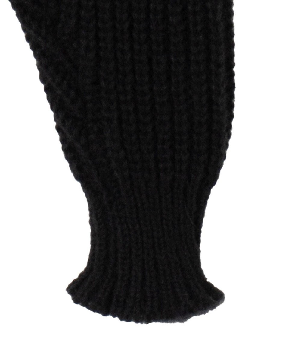 WEGO 刺繍ダメージニットWZIPパーカー 