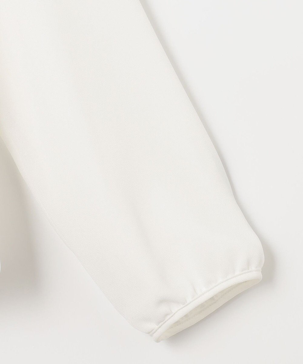 ANY SIS 【洗える】フロントプリーツシフォン ブラウス 