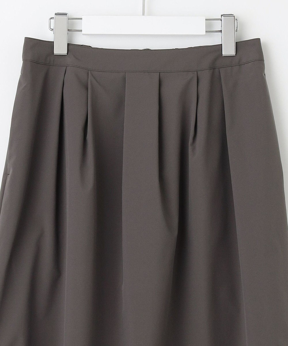 J.PRESS LADIES 【洗える】SOLO ECOタフタ タック スカート 