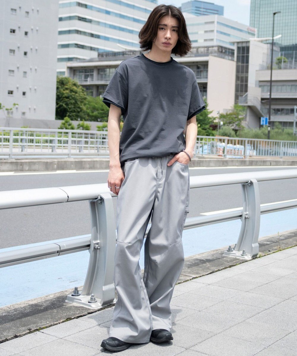 WEGO 【機能パンツ】接触冷感ペインターパンツ 
