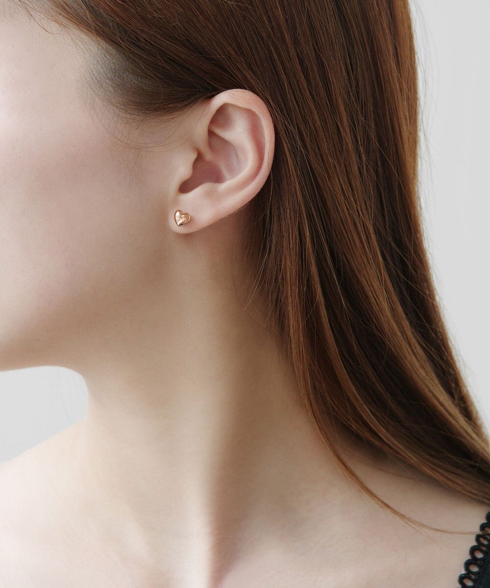 TOCCA 【八木アリサさん着用】【WEB限定】WITH HEART PIERCED EARRINGS K10 ピアス 