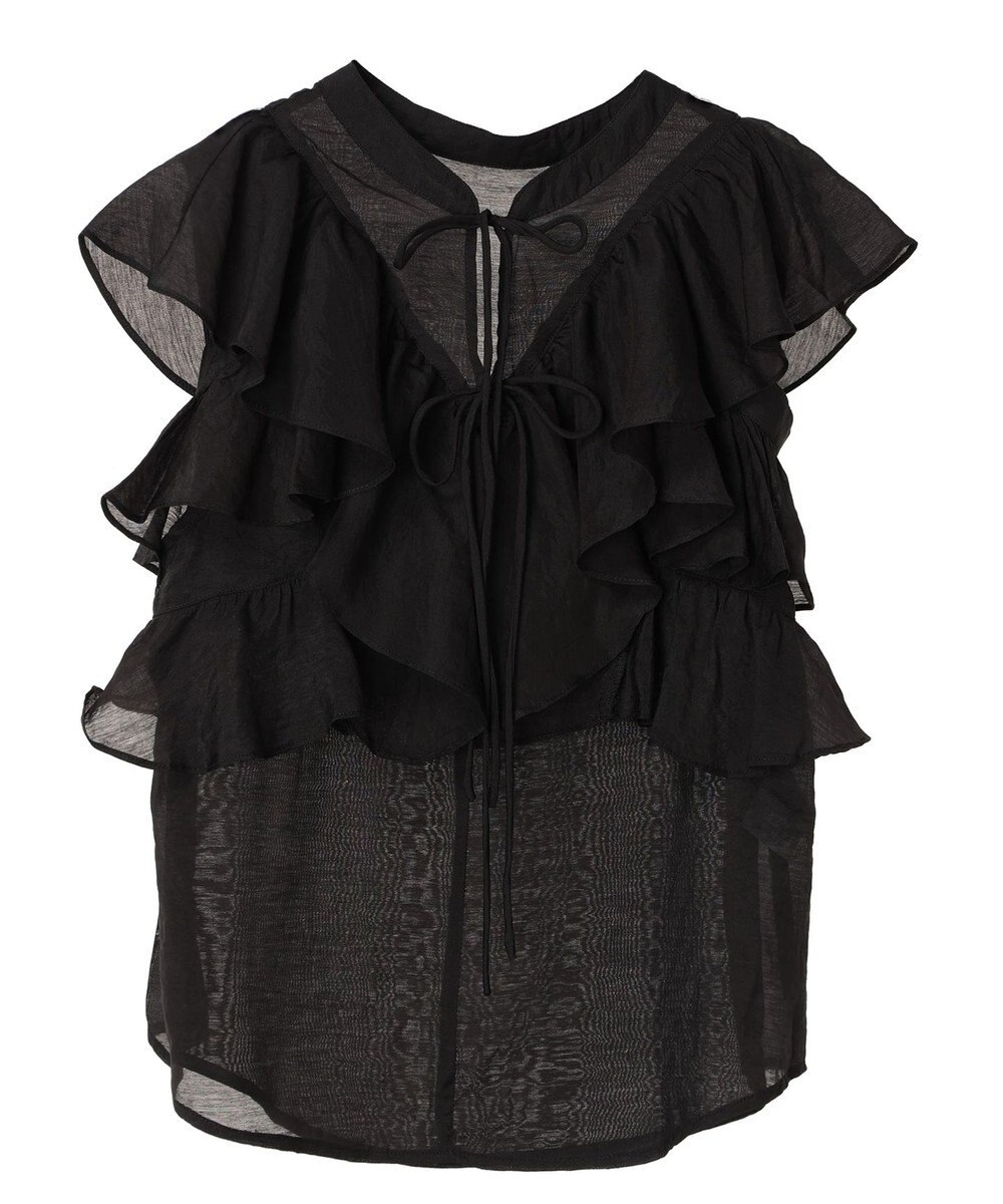 earth music&ecology ２ＷＡＹフリルブラウス 