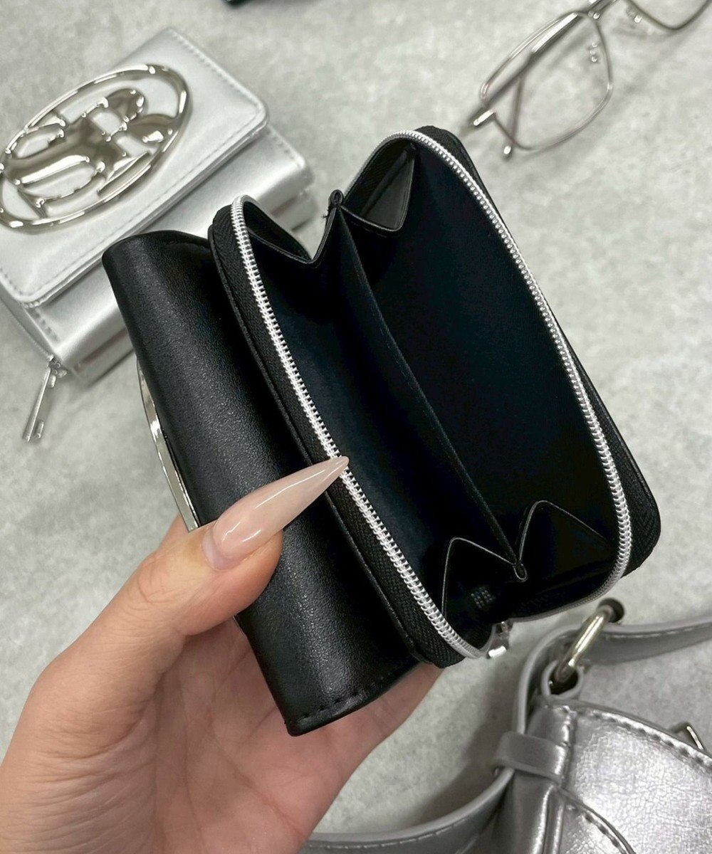 WEGO ラウンドロゴウォレット 