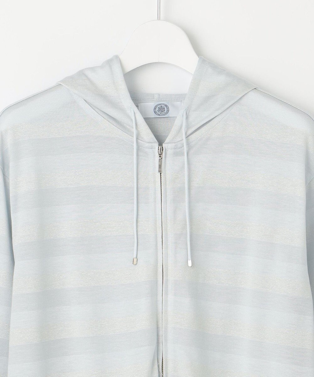 J.PRESS LADIES 【洗える】シアーライトパーカー 