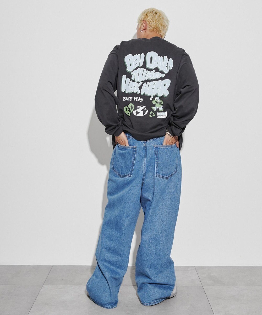 WEGO 【ユニセックス着用ITEM】別注ベンデイビスプランプロゴT（LS） 