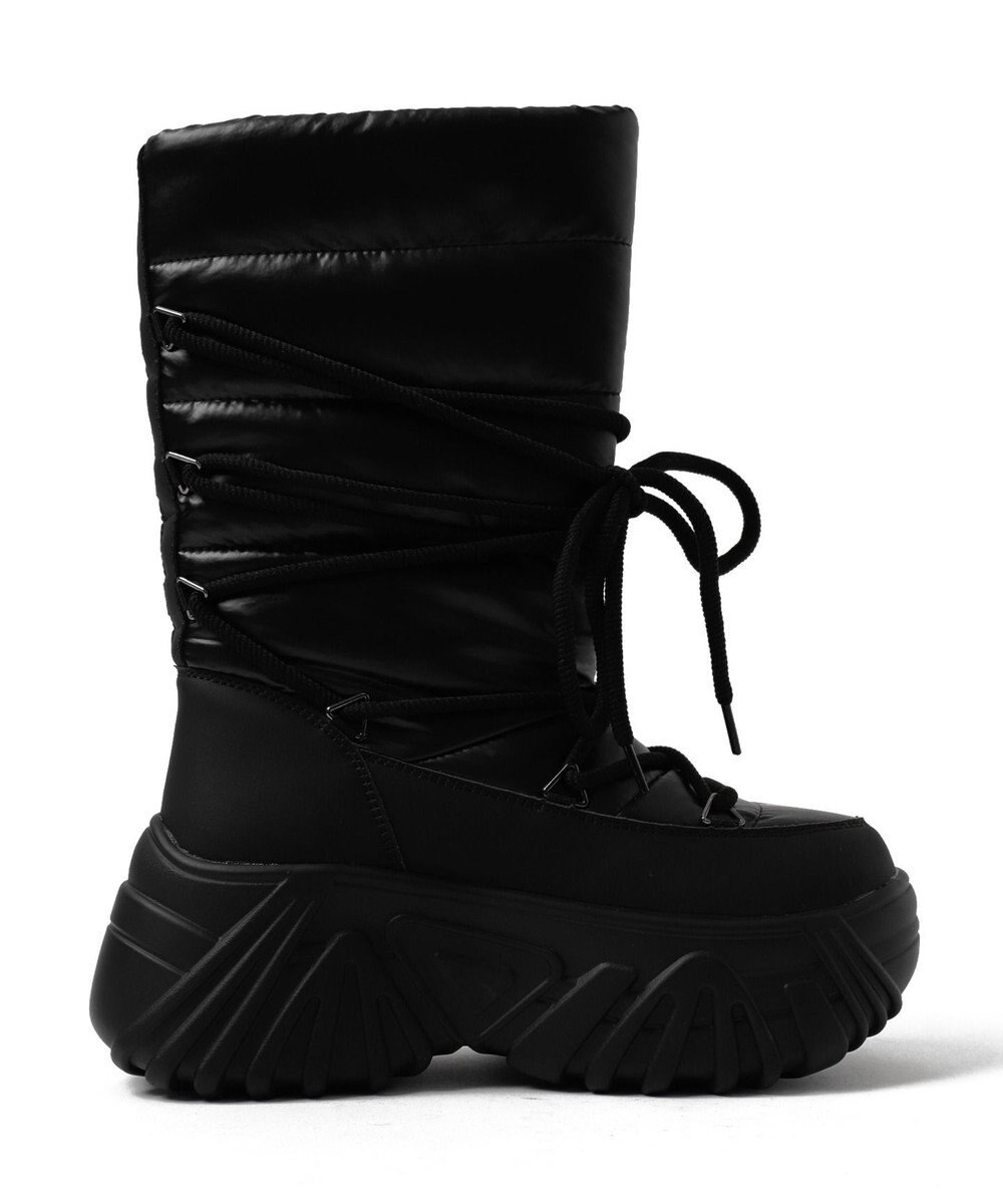 WEGO レースアップパテッドブーツ 