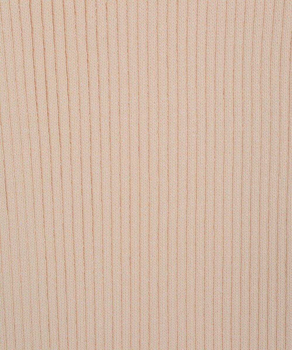 earth music&ecology バイカラートリムロングニットカーディガン 