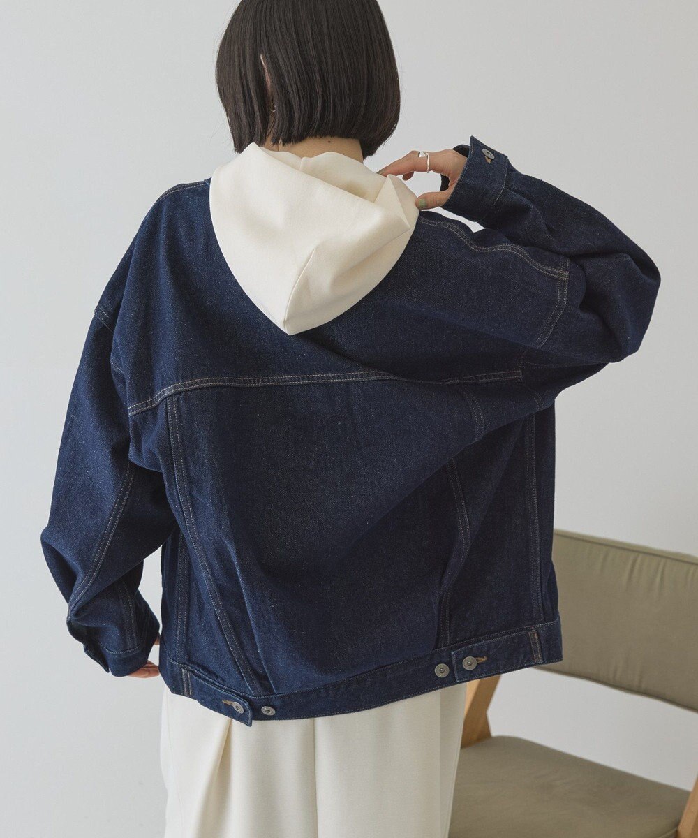 AMERICAN HOLIC ロング丈デニムジャケット 