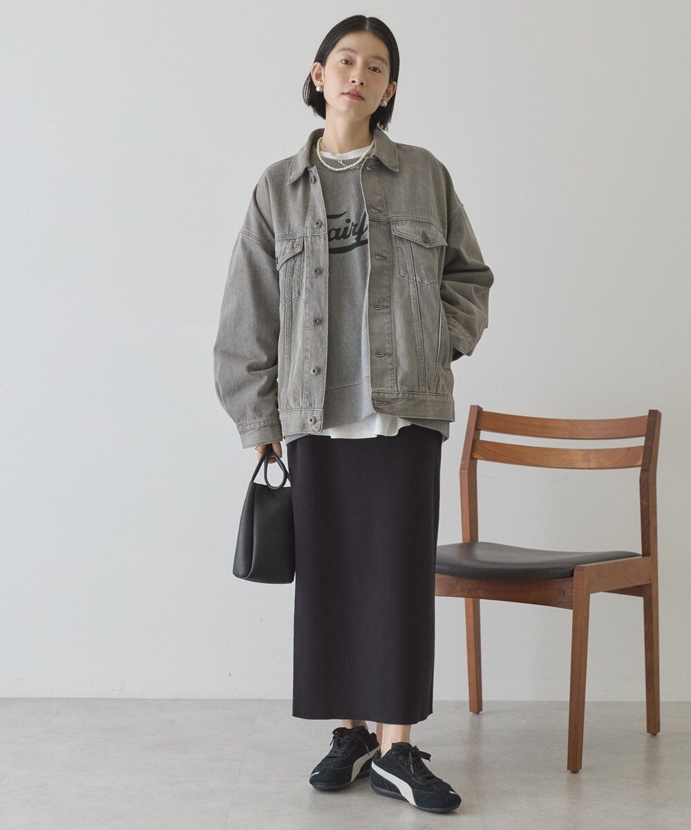 AMERICAN HOLIC ロング丈デニムジャケット 