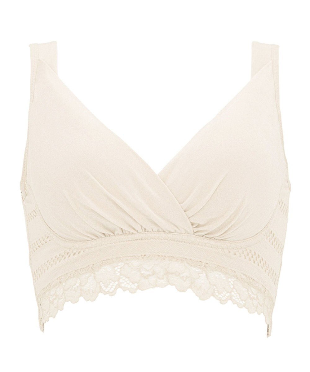 BRADELIS New York 【BRADELIS Me / ノンワイヤーブラジャー】オールインワンブラ ナイトブラ 補正 下着 24時間ラクに着用 綿混 しっかりフィット ブラデリス ME122105 