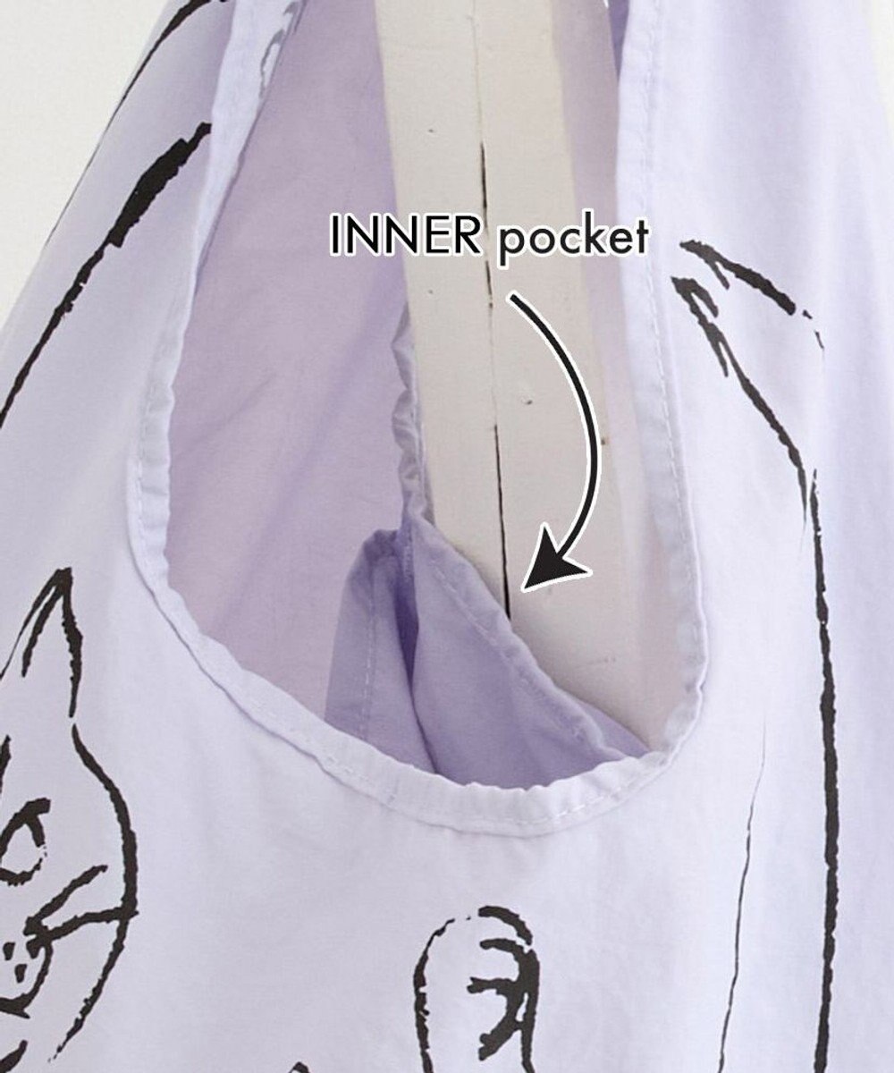 ROOTOTE 3543【ルートート】EU.ルーショッパー.ブラサガリネコ-B 