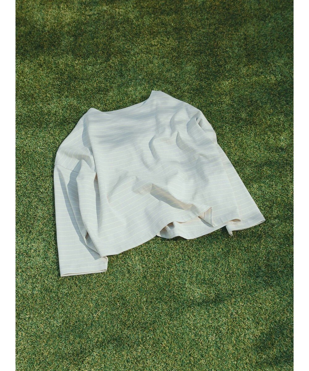 AMERICAN HOLIC ボートネックボーダープルオーバー 