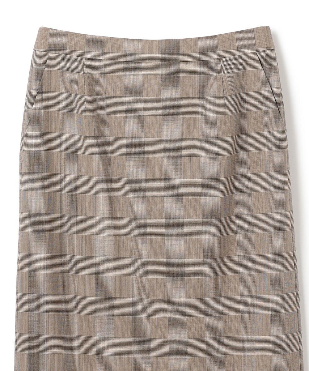 BEIGE， MER / グレンチェックスカート 