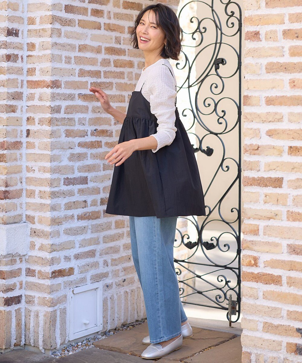 ANY L 【セットアイテム】キャミソール×プルオーバーセット 