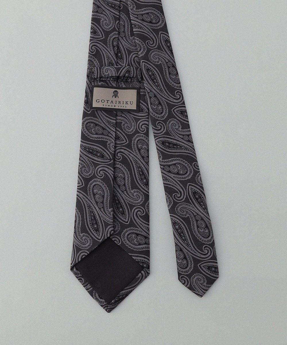 GOTAIRIKU GOTAIRIKU別注【日本製】シルク ネクタイ_ペイズリー柄 