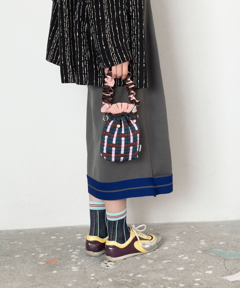 TRICOTE ピクセルポーチバッグ 