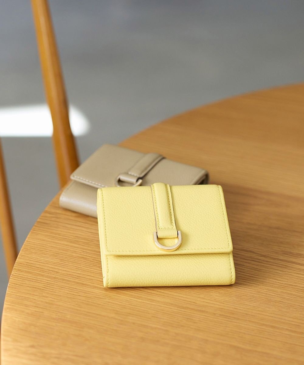 TOPKAPI 【TREASURE TOPKAPI】ソフトレザー ベルトデザイン 三つ折り財布　 