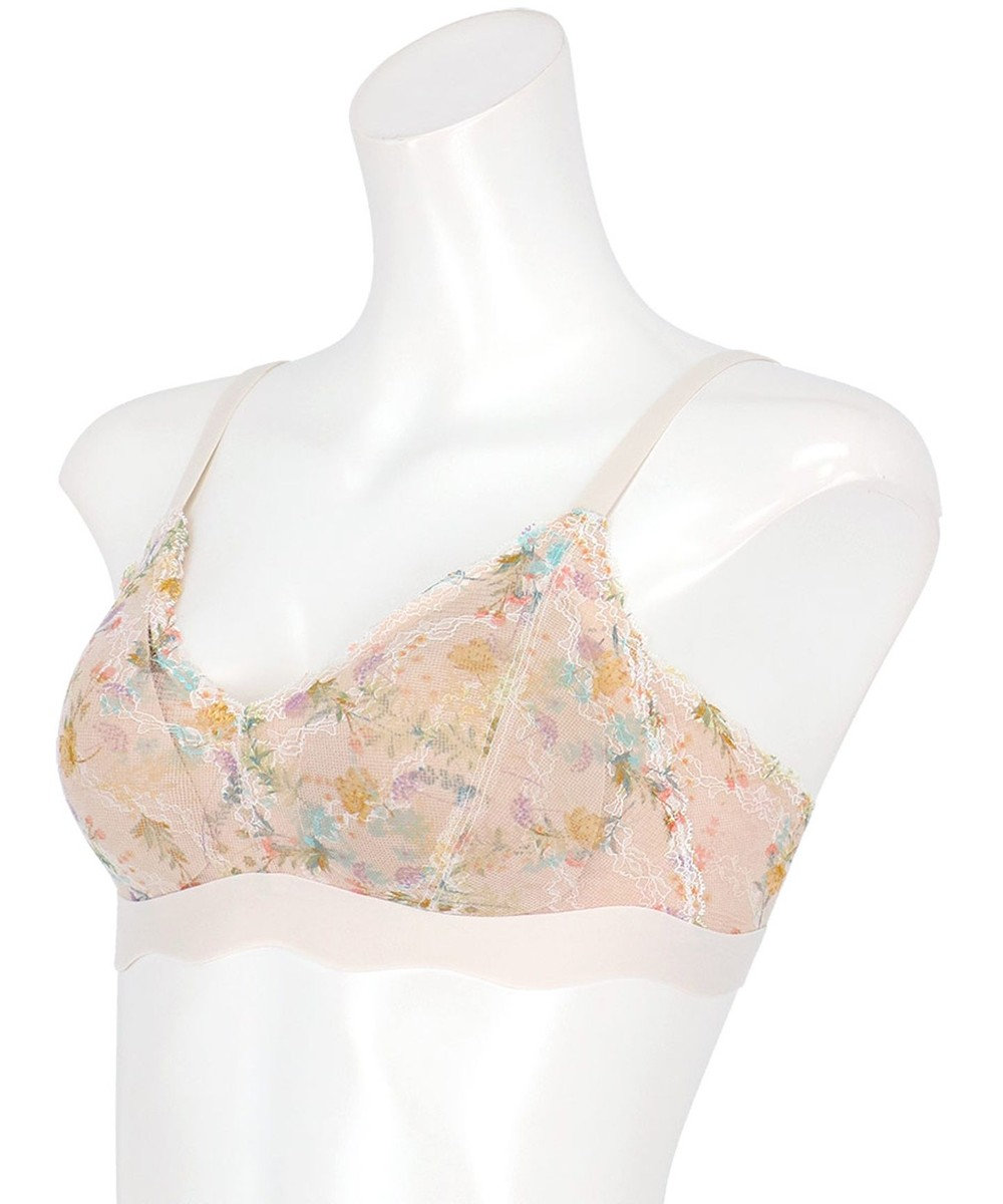 Wing ノンワイヤーブラ 吸いつくようなフィット感 軽いつけごこち ナチュラルなバストシルエット ブラジャー KB4100 ウイング／ワコール 