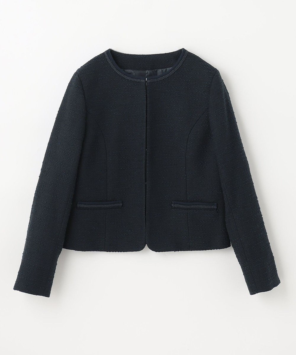 ANY MIXスラブツイード ジャケット 