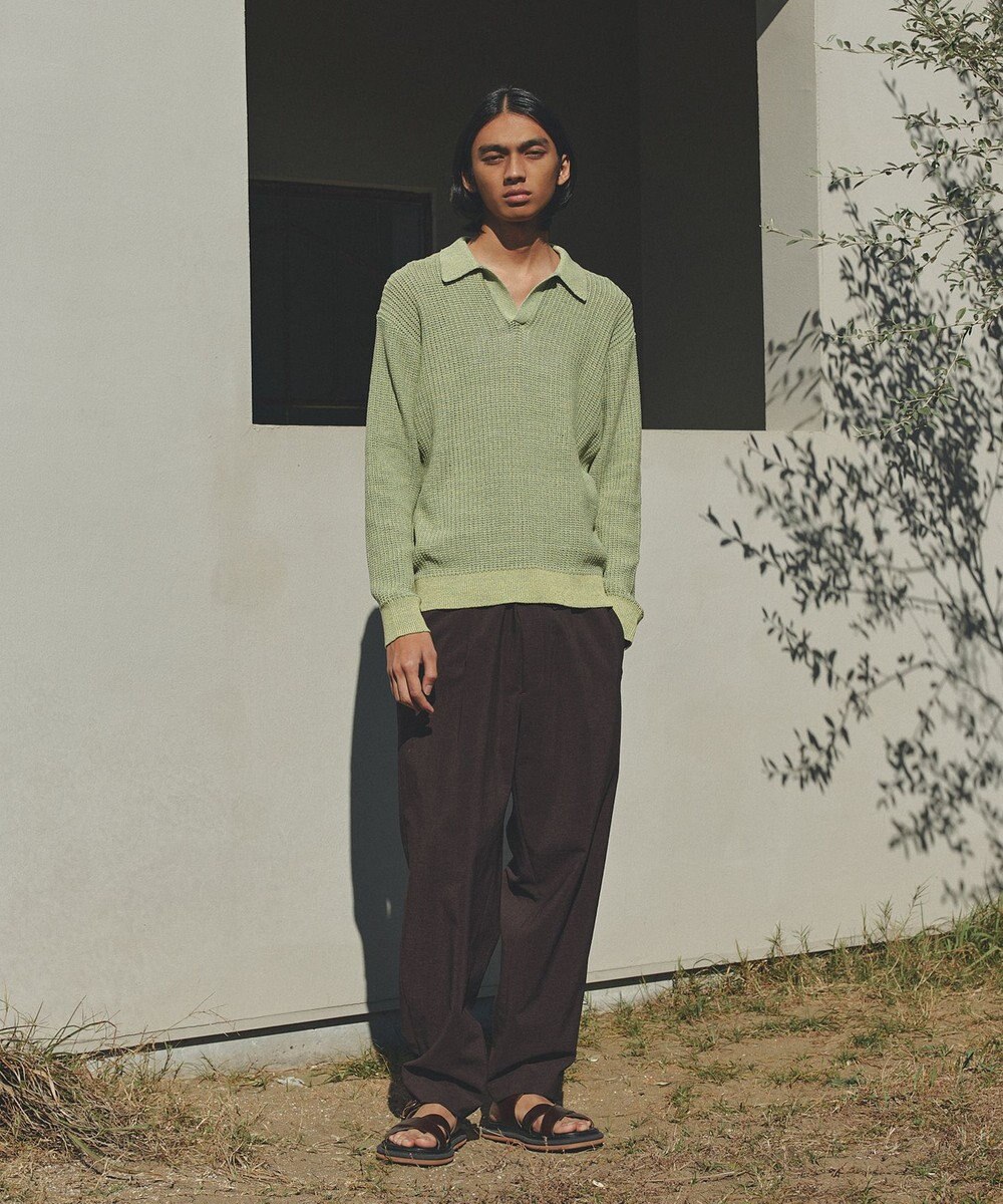 UNFILO MENS TENNEN TOUCH タックパンツ [24年春夏商品] 