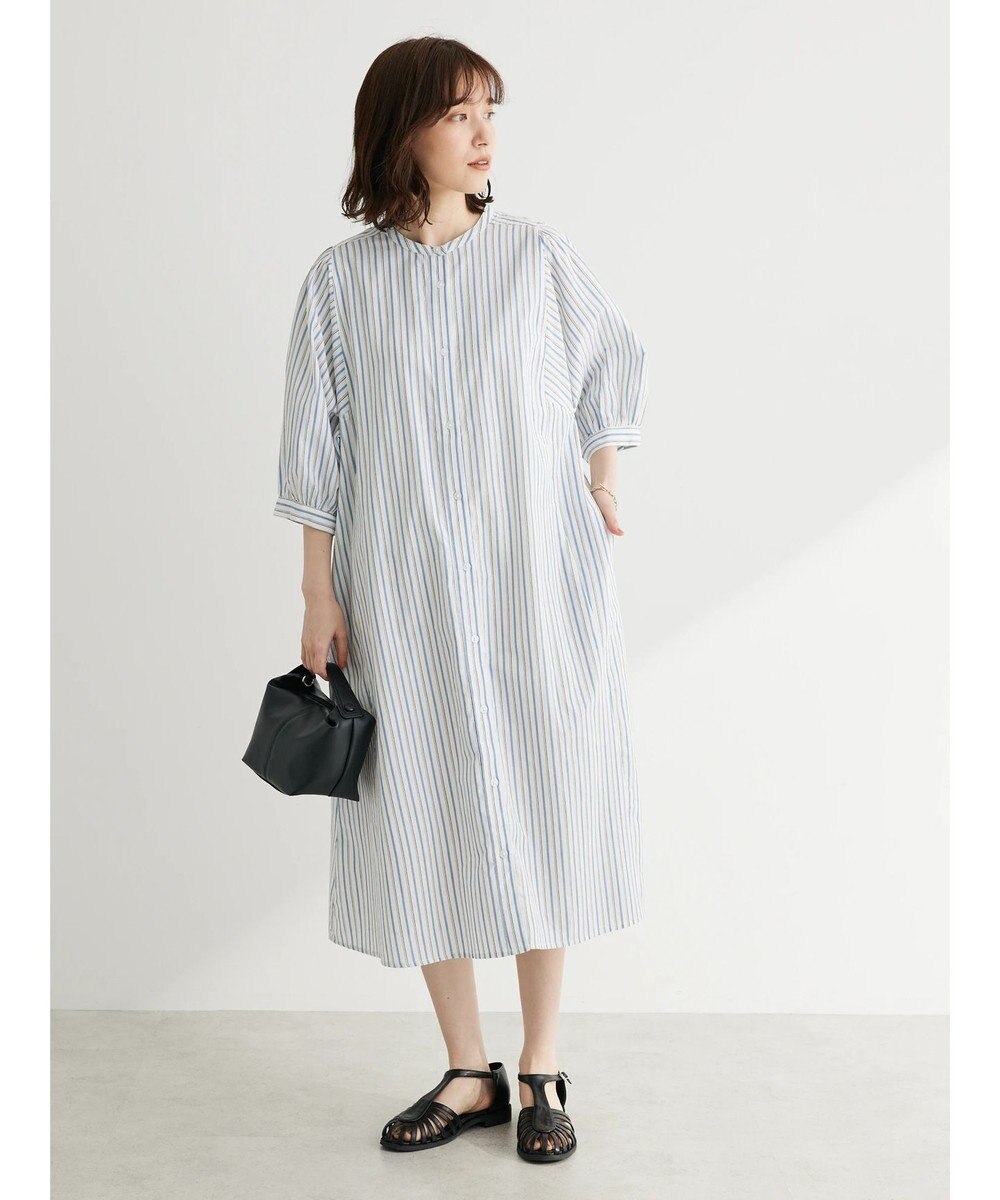 Green Parks Ｉ　切替ロングシャツワンピース 