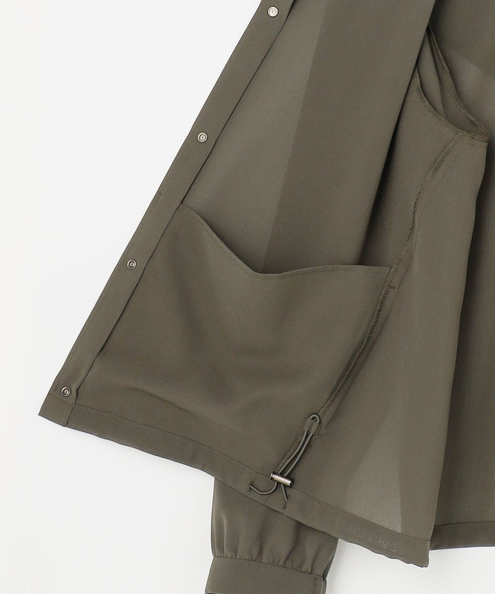 J.PRESS LADIES S RELAXION Sheer ボイル フーデッド ジャケット 