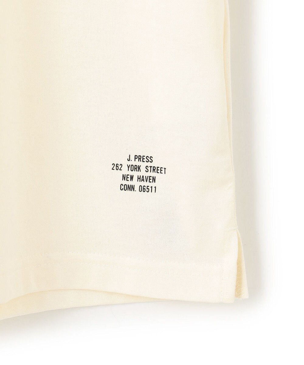 J.PRESS MEN シルケット天竺ヘンリーネック Tシャツ 