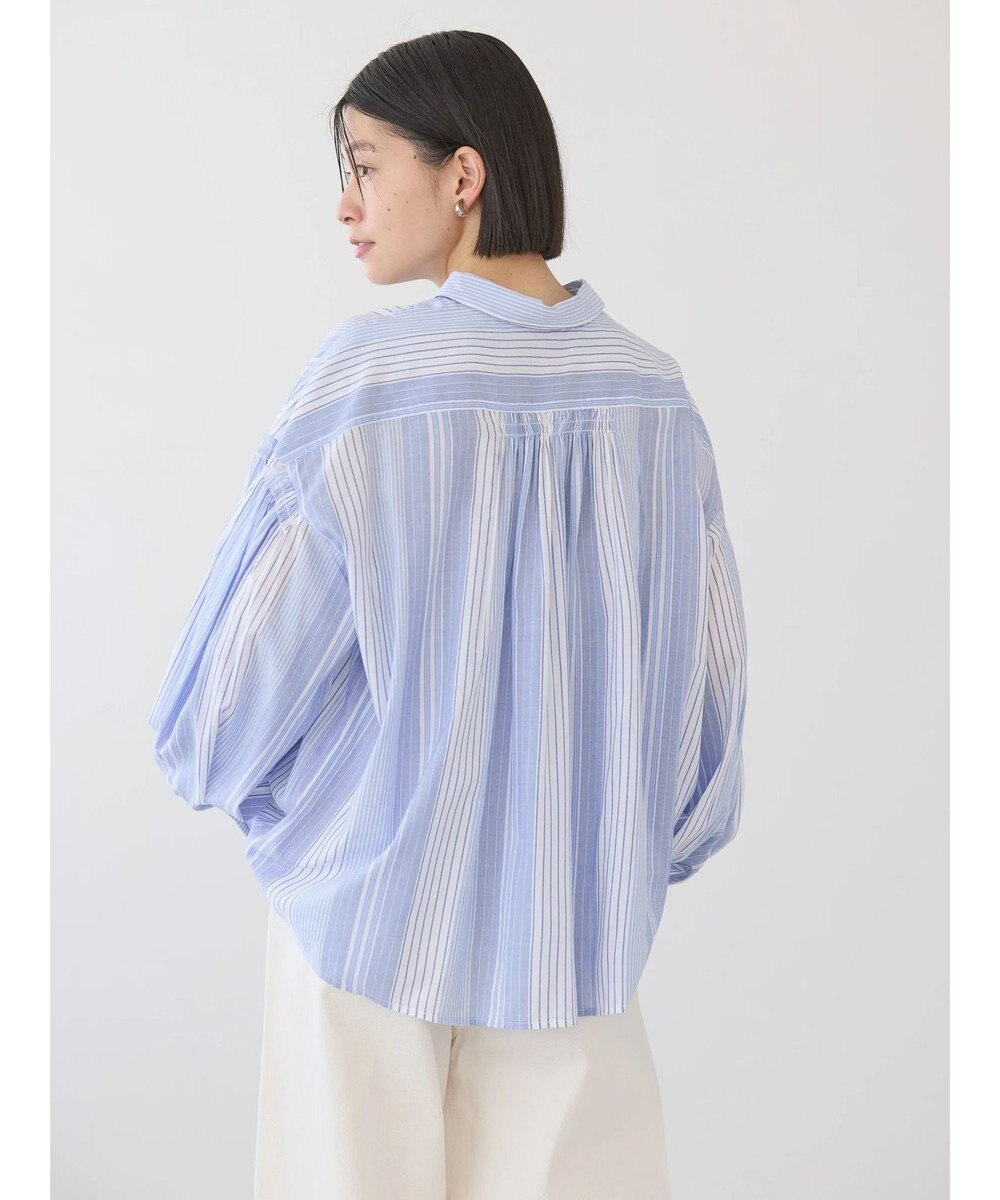 AMERICAN HOLIC ＵＶカット／接触冷感ギャザースリーブブラウス　 