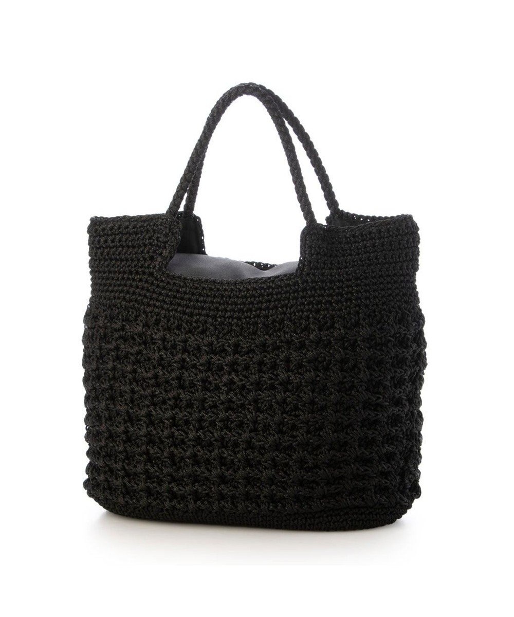 UNBILLION カシュカシュ cachecache / 柄編みベーシックトート 