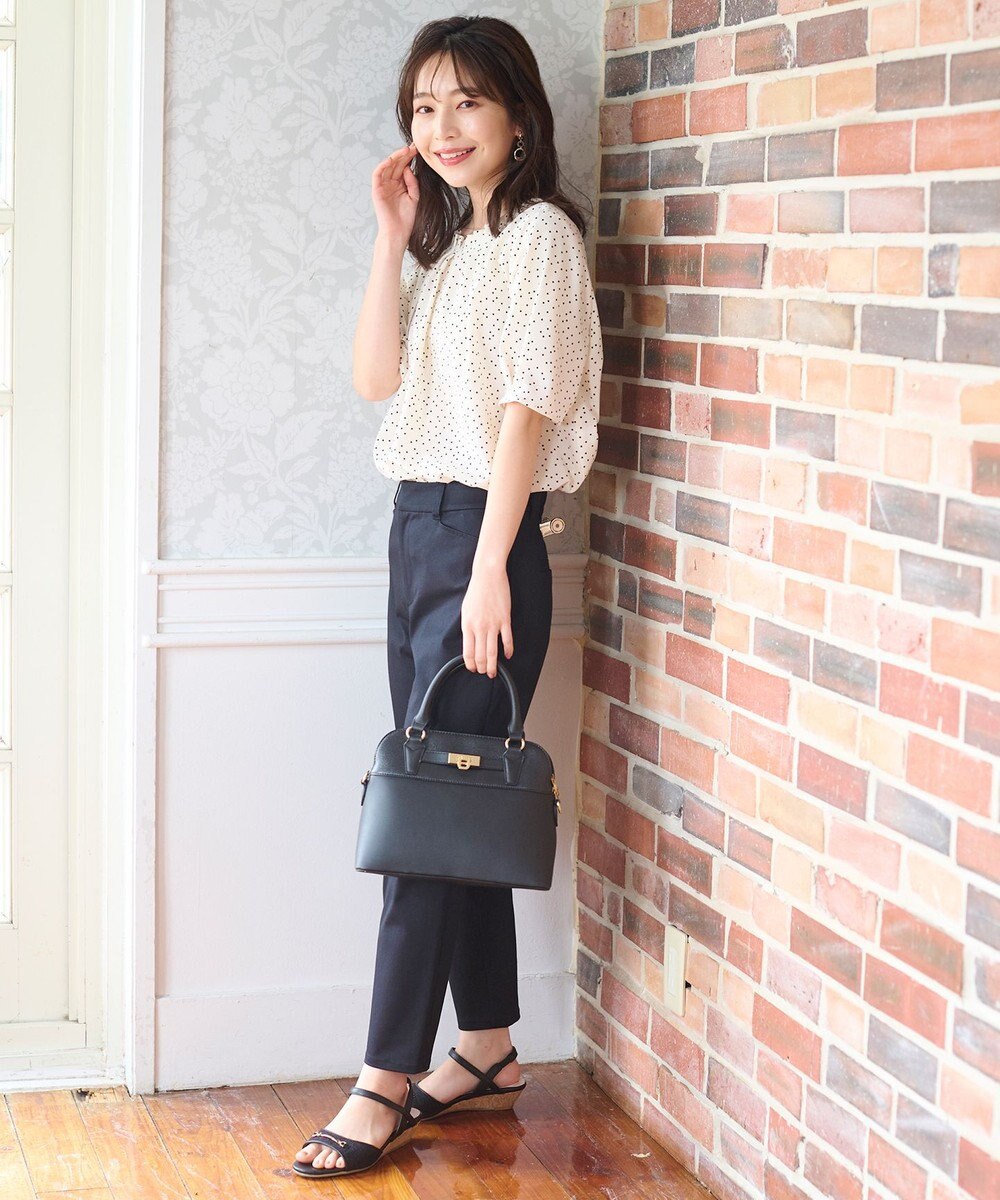 ANY SIS 【美人百花6月号掲載】シアーストライプ ブラウス 