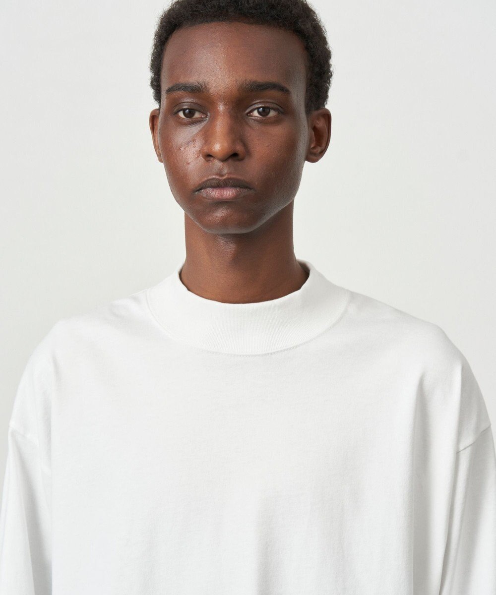 ATON 12/- AIR SPINNING | モックネックプルオーバー - UNISEX 