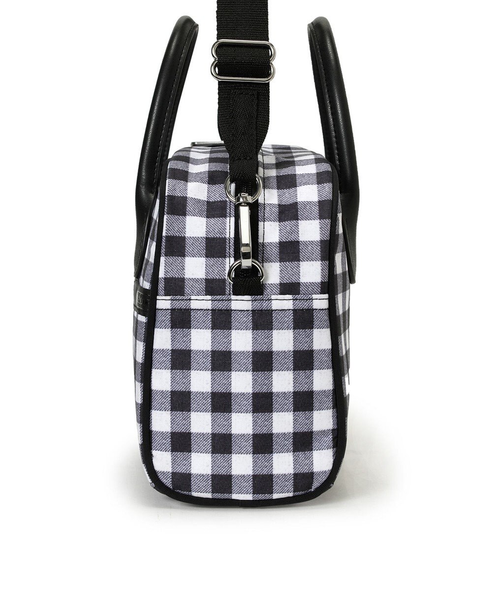 LeSportsac SQUARE TH CROSSBODY/アップタウンギンガム/ブラック 