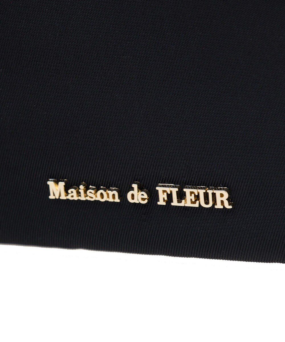 Maison de FLEUR 撥水加工フロントリボンリュック 
