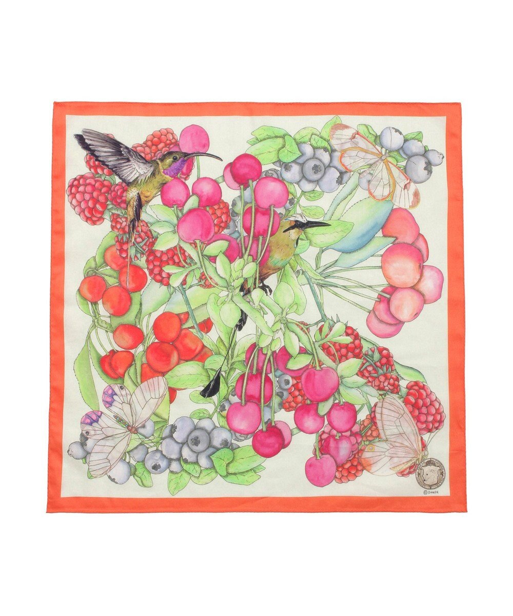 MOONBAT 【日本製】SWASH LONDON CherryBerry コットン スカーフハンカチ 