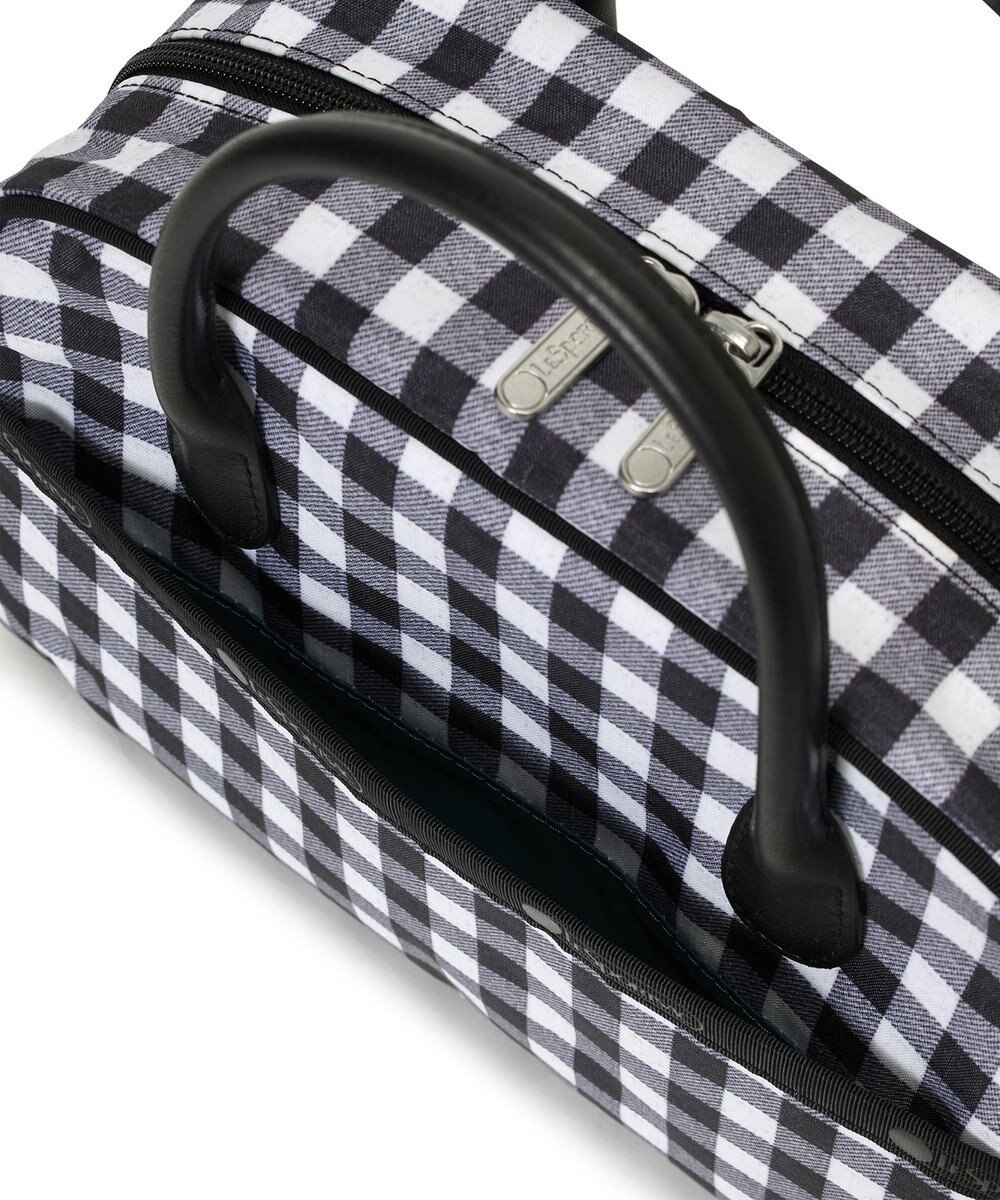 LeSportsac SQUARE TH CROSSBODY/アップタウンギンガム/ブラック 