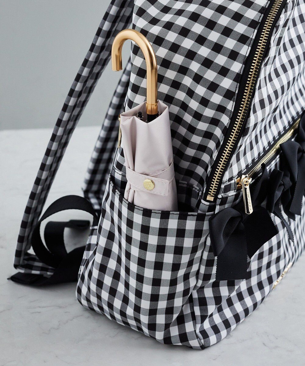 Maison de FLEUR 撥水加工フロントリボンリュック 