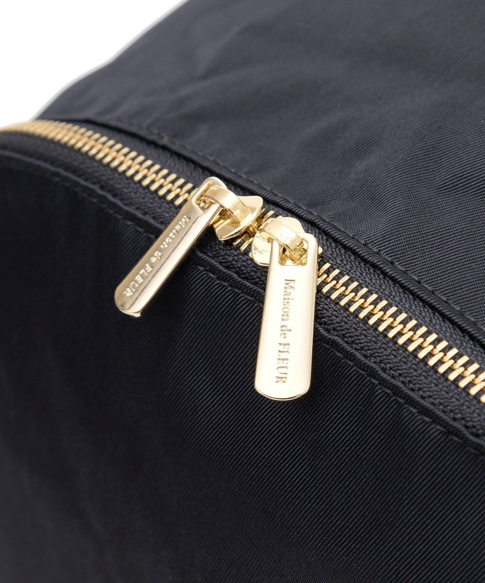 Maison de FLEUR 撥水加工フロントリボンリュック 