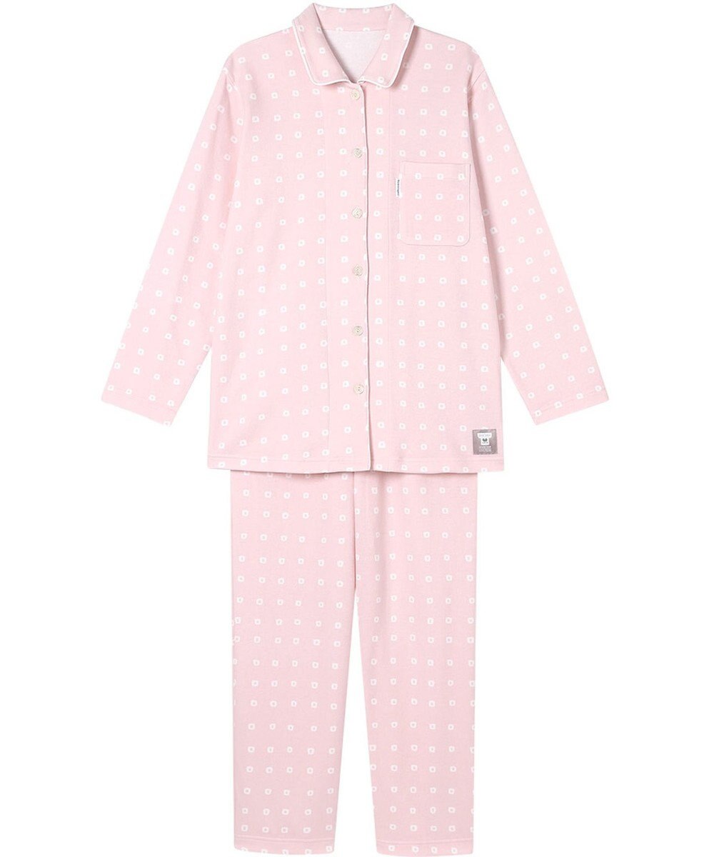 ワコール／睡眠科学 パジャマ 綿100%(本体) あったか SOU・SOU（R） 長袖 長ズボン レディース YDW480 睡眠科学／ワコール 