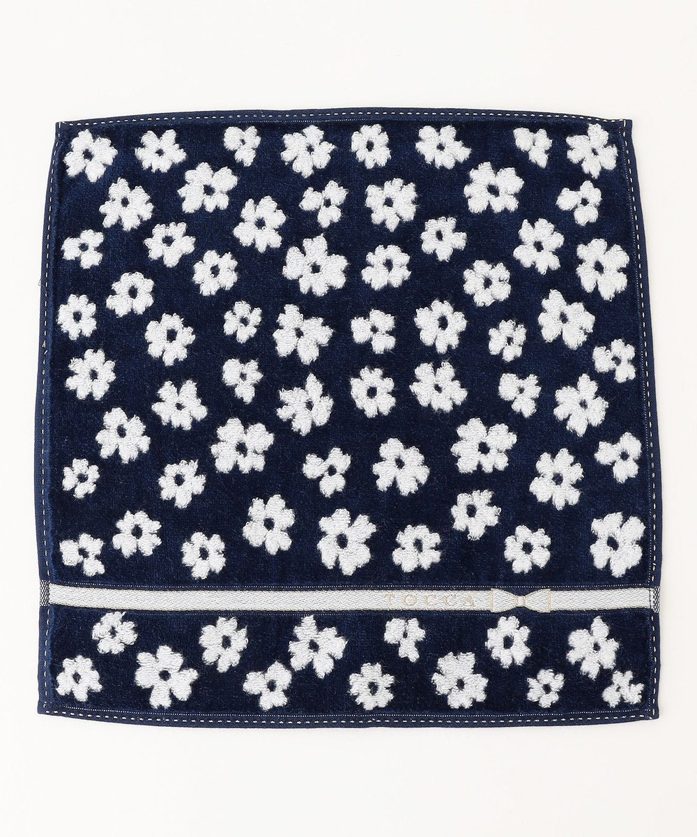 WHITE FLOWER TOWELCHIEF タオルハンカチ / TOCCA | ファッション通販