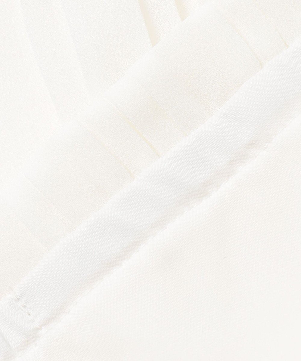 ANY SIS 【洗える】フロントプリーツシフォン ブラウス 