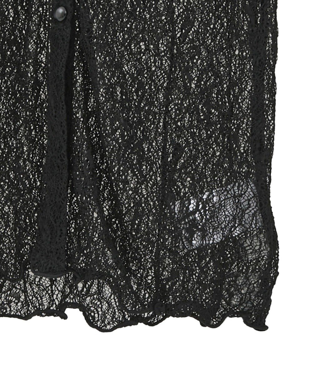 earth music&ecology ストレッチレースシャツ 